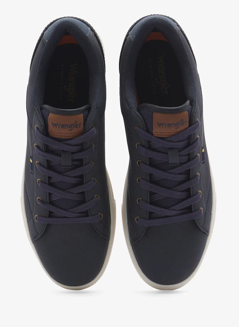 Wrangler DRESS BLUES Otis Low Top Sneakers for Men | Best Price UAE